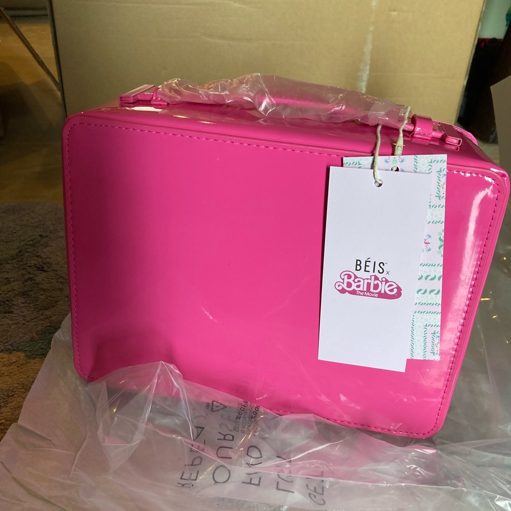 Beis x Barbie cosmetic case- NWT